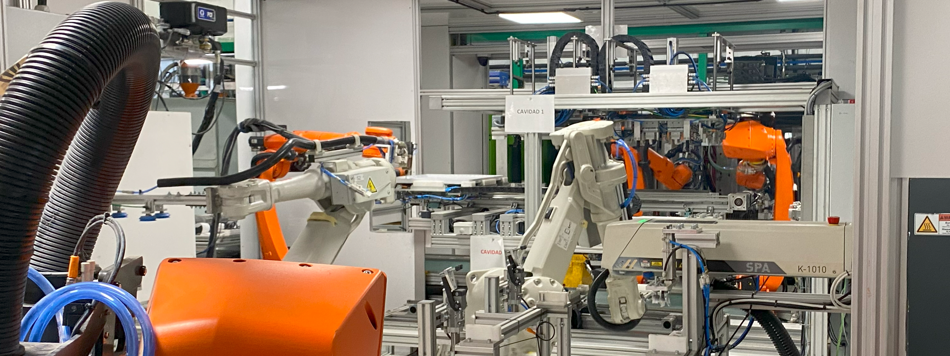 Automatización inyección de plástico